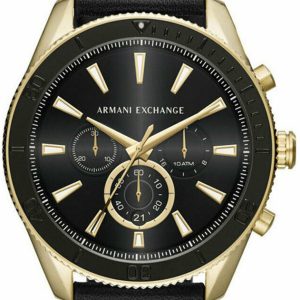 Armani Exchange 99999 Herrklocka AX1818 Svart/Läder Ø52 mm