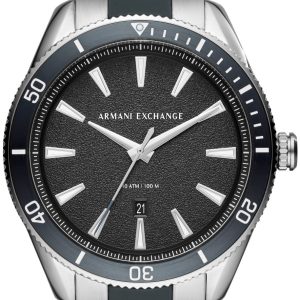 Armani Exchange 99999 Herrklocka AX1834 Grå/Gummi Ø43 mm