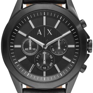 Armani Exchange 99999 Herrklocka AX2627 Svart/Läder Ø44 mm