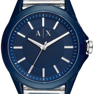 Armani Exchange 99999 Herrklocka AX2631 Blå/Gummi Ø44 mm