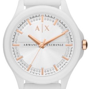 Armani Exchange Damklocka AX5268 Lady Hampton VALUE_INKNOWN Vit/Gummi