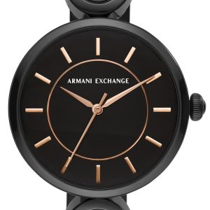 Armani Exchange Damklocka AX5380 Brooke Svart/Stål Ø32 mm