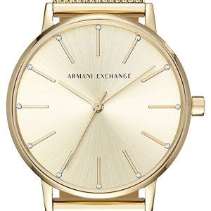 Armani Exchange Damklocka AX5536 Lola Gulguldstonad/Gulguldtonat