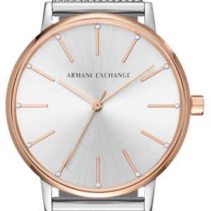 Armani Exchange Damklocka AX5537 Lola Silverfärgad/Stål Ø36 mm