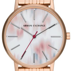 Armani Exchange Damklocka AX5589 Lola Flerfärgad/Roséguldstonat