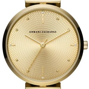 Armani Exchange Damklocka AX5902 Zoe Guldtonad/Guldtonat stål Ø36 mm