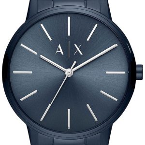 Armani Exchange Dress Herrklocka AX2702 Blå/Stål Ø42 mm