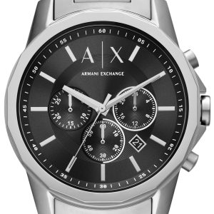 Armani Exchange Herrklocka AX1720 Banks Svart/Stål Ø44 mm