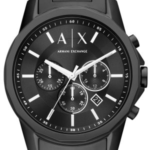 Armani Exchange Herrklocka AX1722 Banks Svart/Stål Ø44 mm