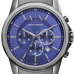 Armani Exchange Herrklocka AX1731 Banks Blå/Stål Ø44 mm