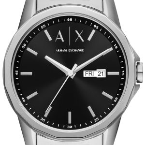 Armani Exchange Herrklocka AX1733 Banks Svart/Stål Ø44 mm