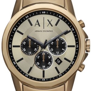 Armani Exchange Herrklocka AX1739 Banks Guldtonad/Stål Ø44 mm