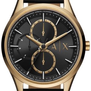 Armani Exchange Herrklocka AX1869 Dante Svart/Läder Ø42 mm