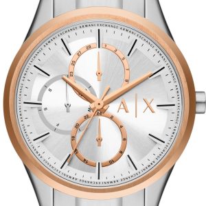 Armani Exchange Herrklocka AX1870 Dante Silverfärgad/Stål Ø42 mm