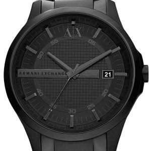 Armani Exchange Herrklocka AX2104 Hampton Svart/Stål Ø46 mm