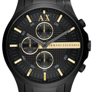 Armani Exchange Herrklocka AX2164 Hampton Svart/Stål Ø46 mm