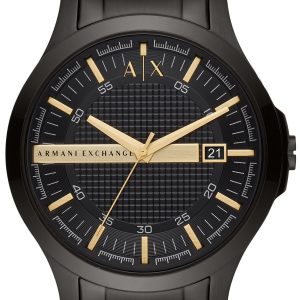 Armani Exchange Herrklocka AX2413 Hampton Svart/Stål Ø46 mm