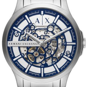 Armani Exchange Herrklocka AX2416 Hampton Vit/Stål Ø46 mm