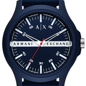 Armani Exchange Herrklocka AX2421 Hampton Blå/Gummi Ø46 mm