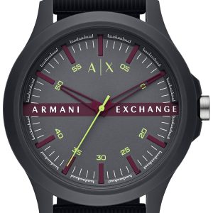 Armani Exchange Herrklocka AX2425 Hampton Grå/Gummi Ø46 mm