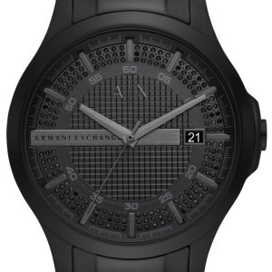 Armani Exchange Herrklocka AX2427 Hampton Svart/Stål Ø46 mm