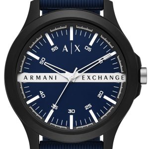 Armani Exchange Herrklocka AX2433 Hampton Blå/Gummi Ø46 mm