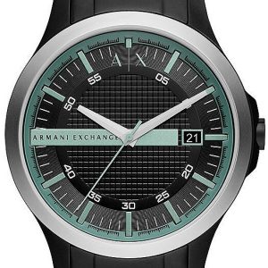 Armani Exchange Herrklocka AX2439 Hampton Svart/Stål Ø45 mm