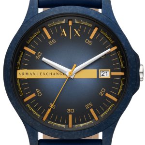 Armani Exchange Herrklocka AX2442 Hampton Blå/Läder Ø46 mm