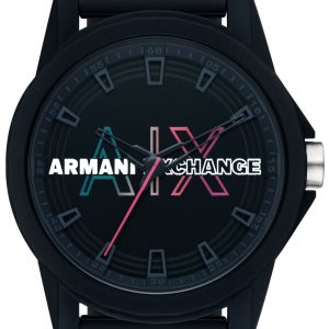 Armani Exchange Herrklocka AX2529 Outerbanks Svart/Gummi Ø44 mm