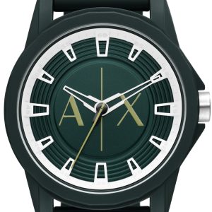 Armani Exchange Herrklocka AX2530 Outerbanks Grön/Gummi Ø44 mm