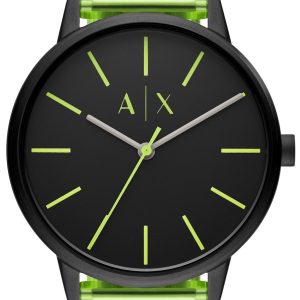 Armani Exchange Herrklocka AX2730 Cayde Svart/Plast Ø42 mm