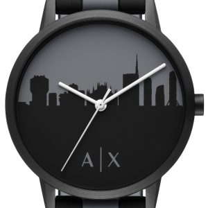 Armani Exchange Herrklocka AX2742 Cayde Svart/Gummi Ø42 mm