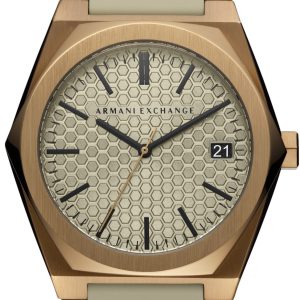 Armani Exchange Herrklocka AX2813 Geraldo Brun/Gummi Ø44 mm