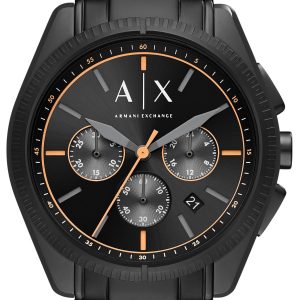 Armani Exchange Herrklocka AX2852 Giacomo Svart/Stål Ø43 mm