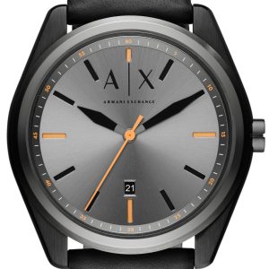 Armani Exchange Herrklocka AX2859 Giacomo Grå/Läder Ø43 mm