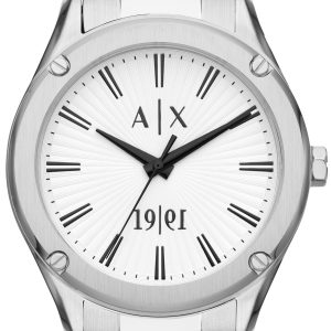 Armani Exchange Herrklocka AX7131SET Fitz Silverfärgad/Stål Ø44 mm