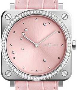 Bell & Ross BR-S-PINK-DIAMOND-EAGLE-DIAMONDS Br S Quartz