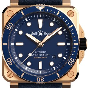 Bell & Ross Herrklocka BR-03-92-DIVER-BRONZE-BLUE Instruments