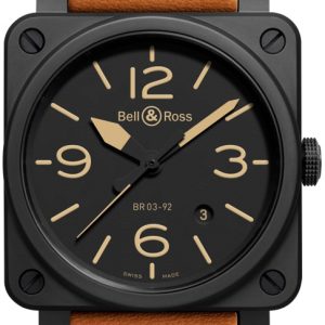 Bell & Ross Herrklocka BR-03-92-HERITAGE-CERAMIC Br 03-92