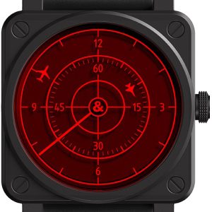 Bell & Ross Herrklocka BR-03-92-RED-RADAR-CERAMIC Br 03-92