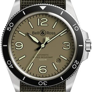 Bell & Ross Herrklocka BR-V2-92-MILITARY-GREEN-SF Vintage