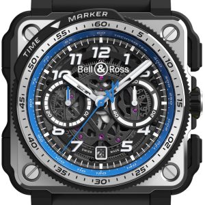 Bell & Ross Herrklocka BR-X1-A521 Experimental Svart/Gummi