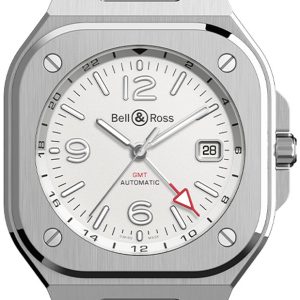 Bell & Ross Herrklocka BR05G-SI-ST-SST Br 05 Vit/Stål