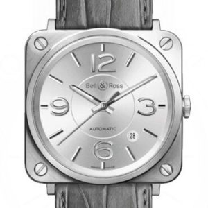 Bell & Ross Herrklocka BRS92-SI-ST-SCR BR S Quartz