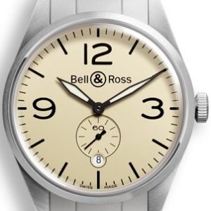 Bell & Ross Herrklocka BRV123-BEI-ST-SST BR 123 Brun/Stål Ø41 mm