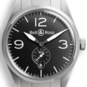 Bell & Ross Herrklocka BRV123-BL-ST-SST BR 123 Svart/Stål Ø41 mm