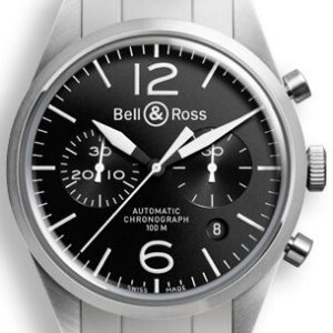 Bell & Ross Herrklocka BRV126-BL-ST-SST BR 126 Svart/Stål Ø41 mm