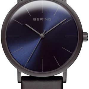 Bering 13436-427 Blå/Läder Ø36 mm