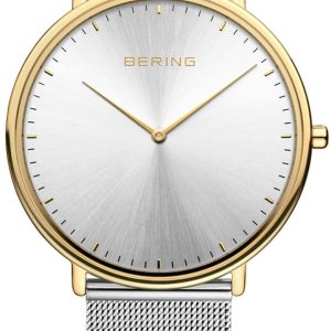 Bering 15739-010 Ultra Slim Guldtonad/Stål Ø39 mm