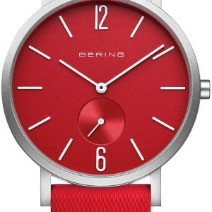 Bering 16940-509 True Aurora Röd/Gummi Ø40 mm